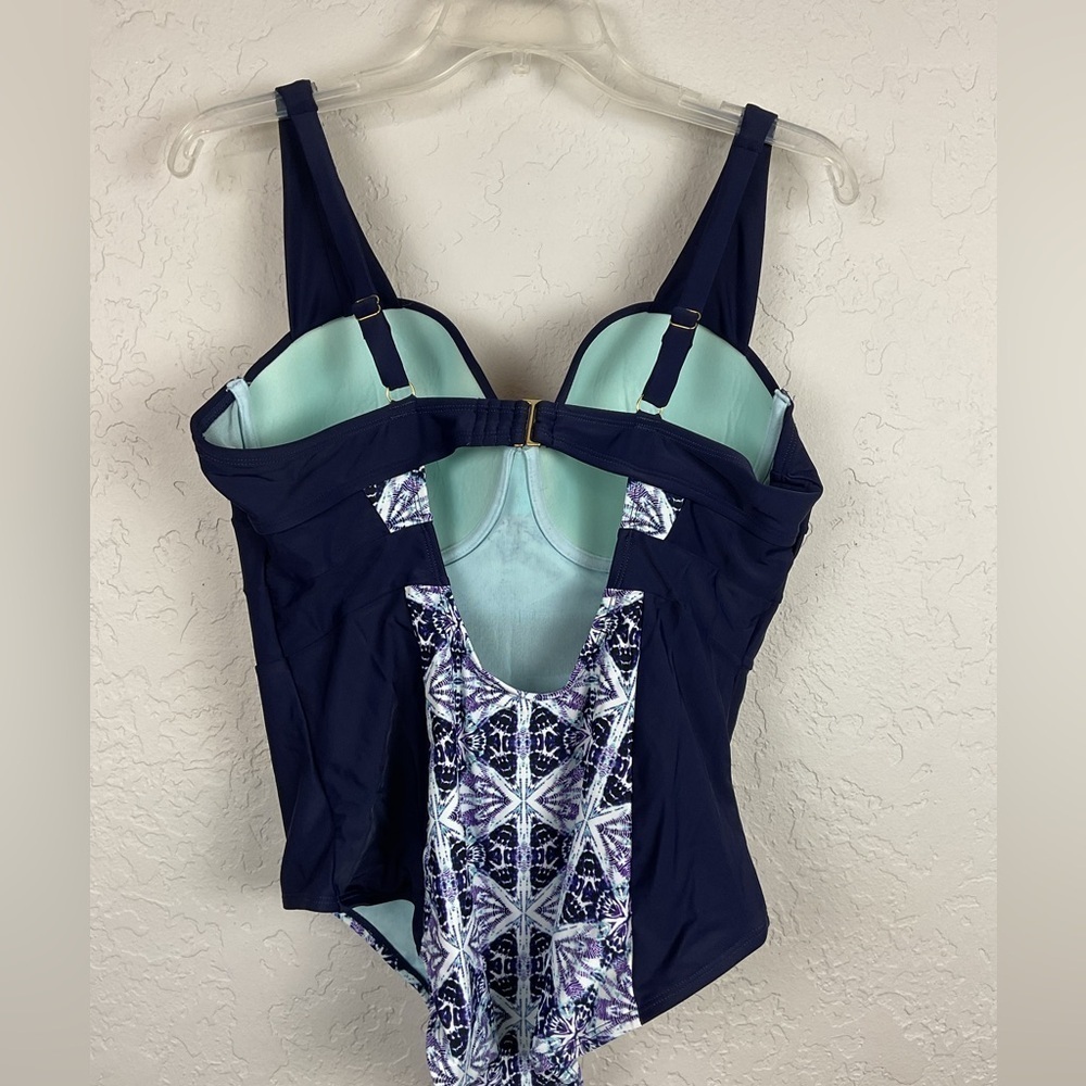 Adore Me Liandra Contour Plus Bathing Suit One Piece Swimsuit Size 40D 1X - Picture 4 of 8